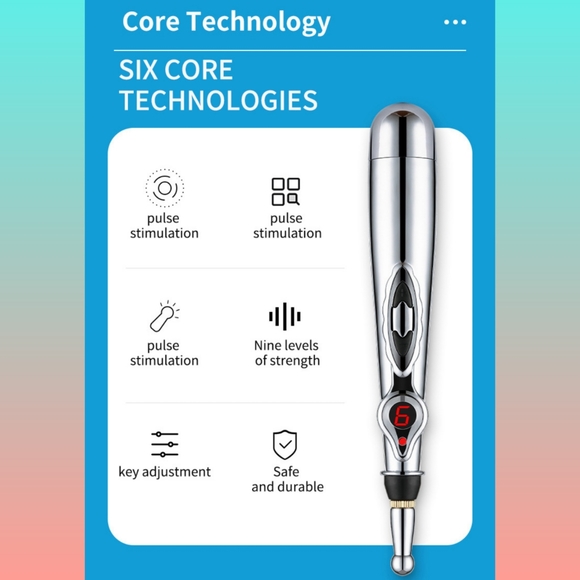 Acupuncture Pen 3-in-1 Electronic Acupuncture Pen Energy Pulse Massage Pen - Picture 5 of 16